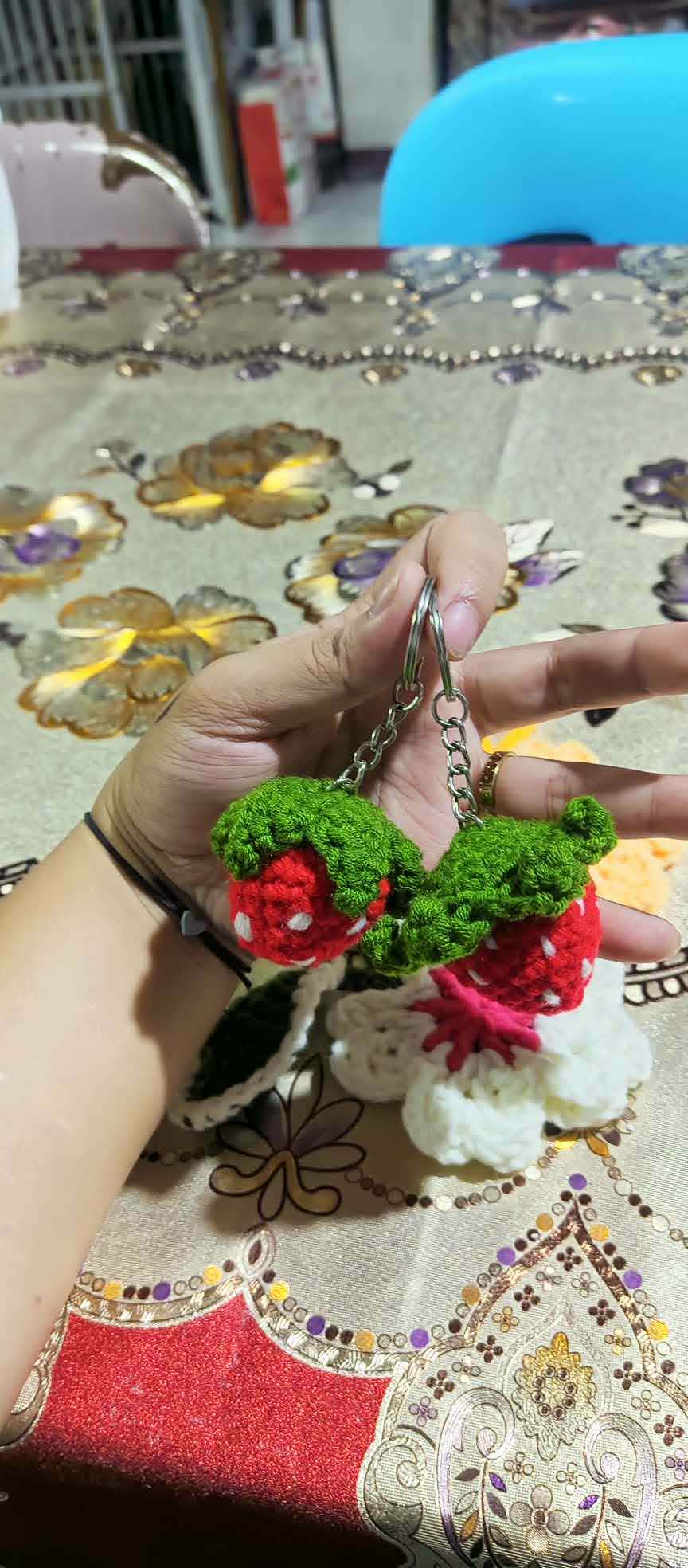 Strawberry Keychain